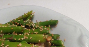 Asparagus With Toasted Seeds