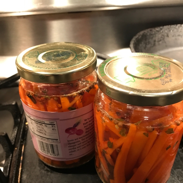 Vinegar Pickled Carrots