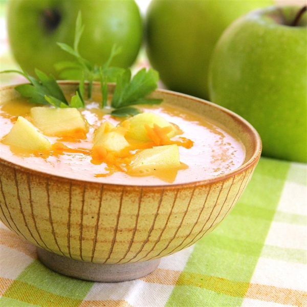 Cheddar Apple Soup