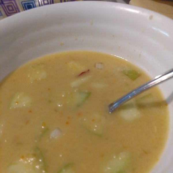 Cheddar Apple Soup
