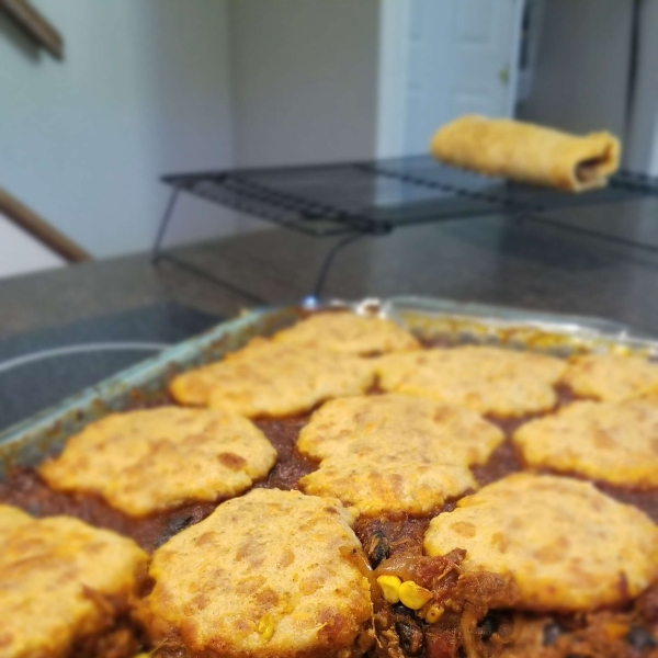 Tamale Pie with Chicken