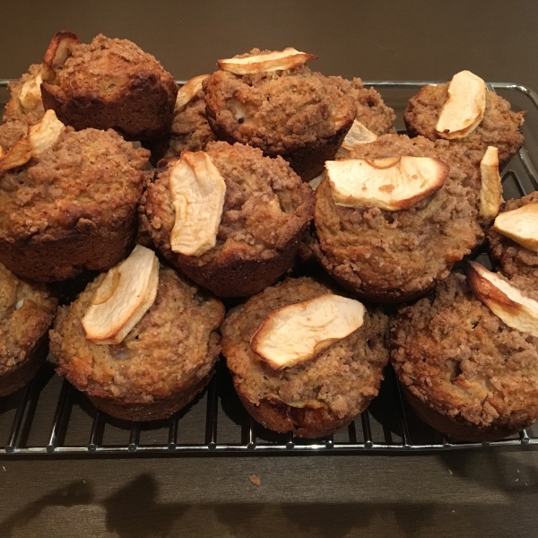 Apple Streusel Bran Muffins