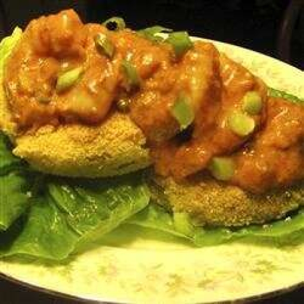 Fried Green Tomatoes with Shrimp Remoulade