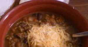 Three Bean Slow Burn Chili