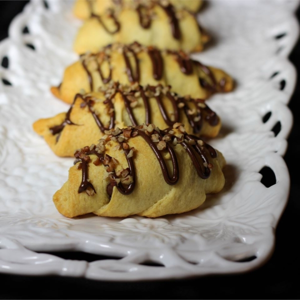 Chocolate-Filled Crescents