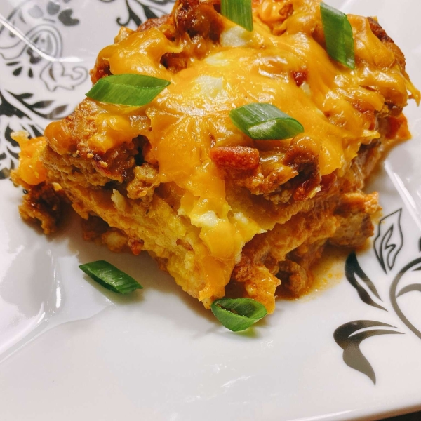 Mexican Chicken Tortilla Lasagna