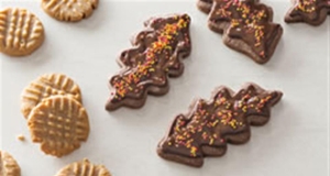 Chocolate Leaf Cookies