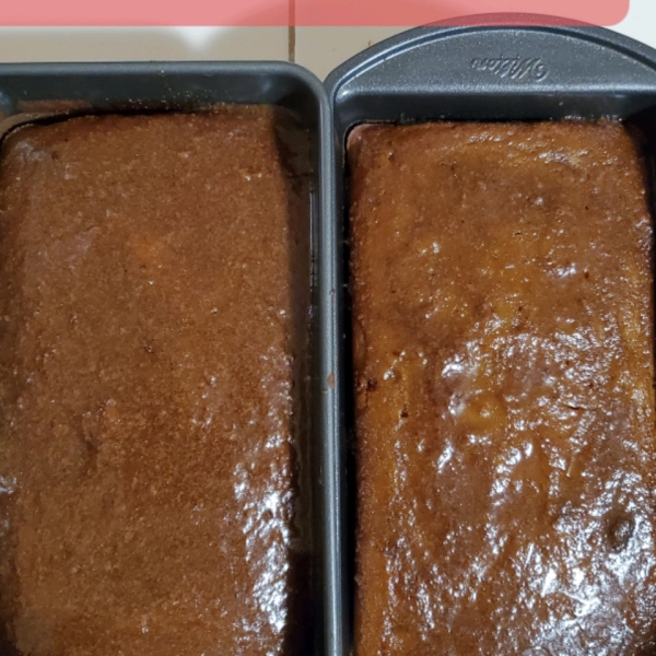 Baked Pumpkin Bread