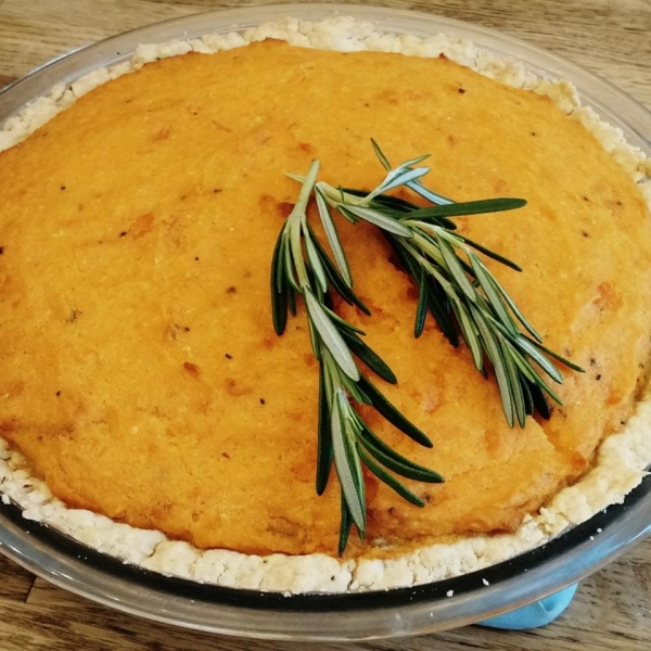 Savory Sweet Potato Pie