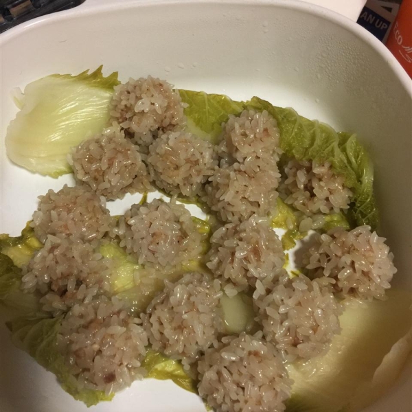 Chinese Pearl Meatballs