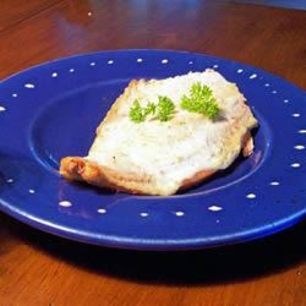 Salmon with Dijon Cream Sauce