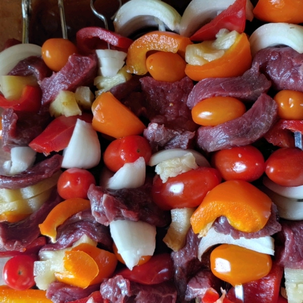 Venison Shish Kebabs