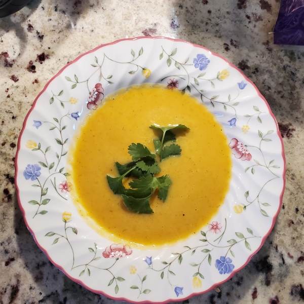 Pressure Cooker Butternut Squash Soup