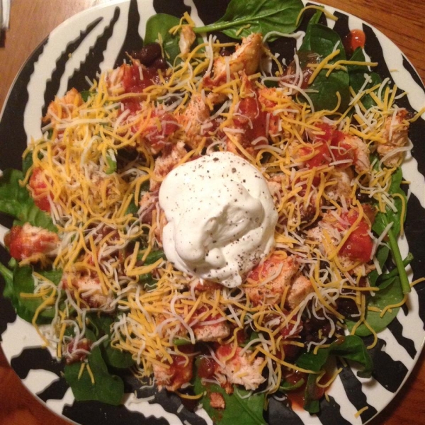 Mexican Chicken and Black Bean Salad