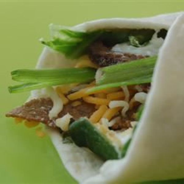 Beef and Swiss Wrap