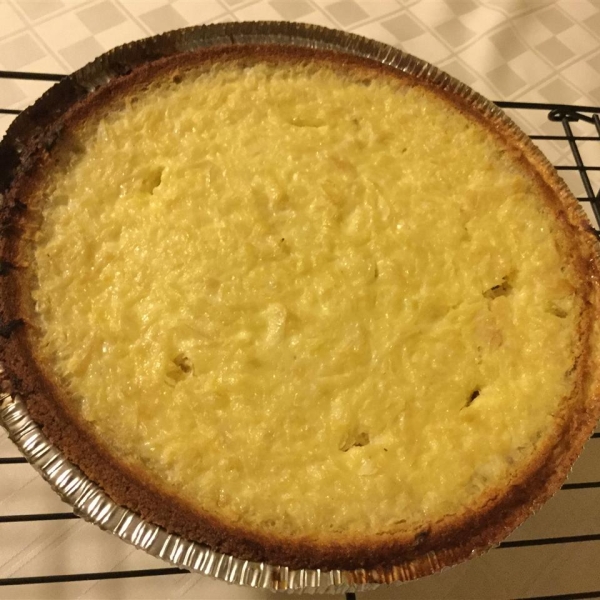 Amish Sauerkraut Surprise Custard Pie