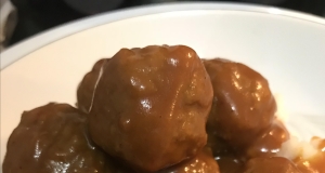 Honey and Bourbon Holiday Meatballs