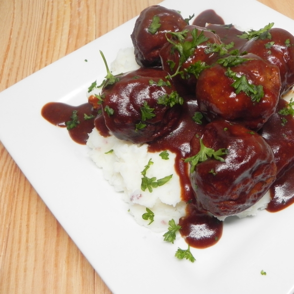 Honey and Bourbon Holiday Meatballs