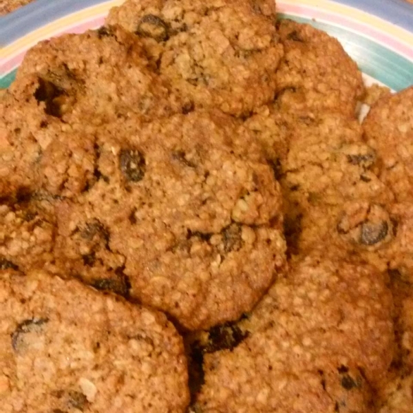 Oatmeal Cherry Walnut Cookies