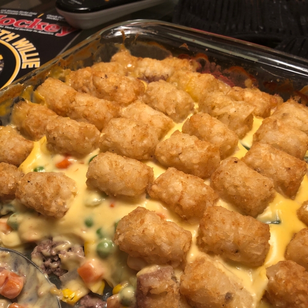 Savory Tater Tot Casserole