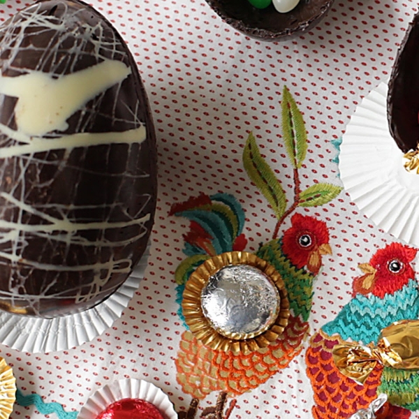 Marbled Chocolate Eggs