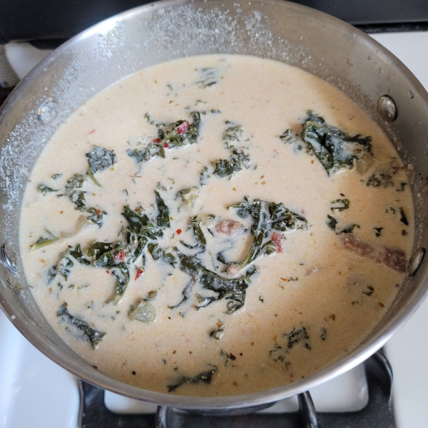 Sausage, Potato and Kale Soup