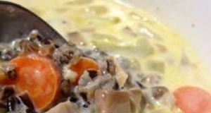 Silky and Creamy Wild Rice Soup