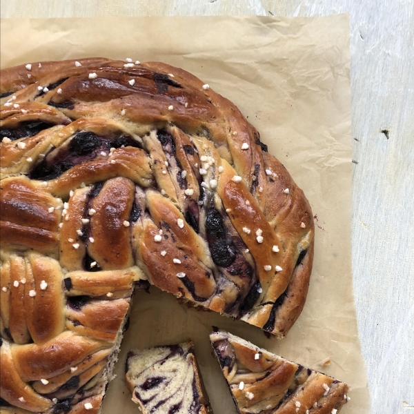 Blueberry Babka Braid