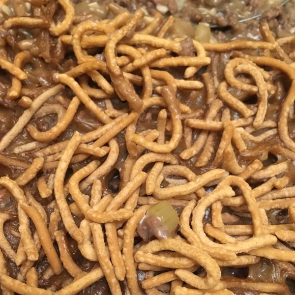 Ground Beef Chow Mein Casserole