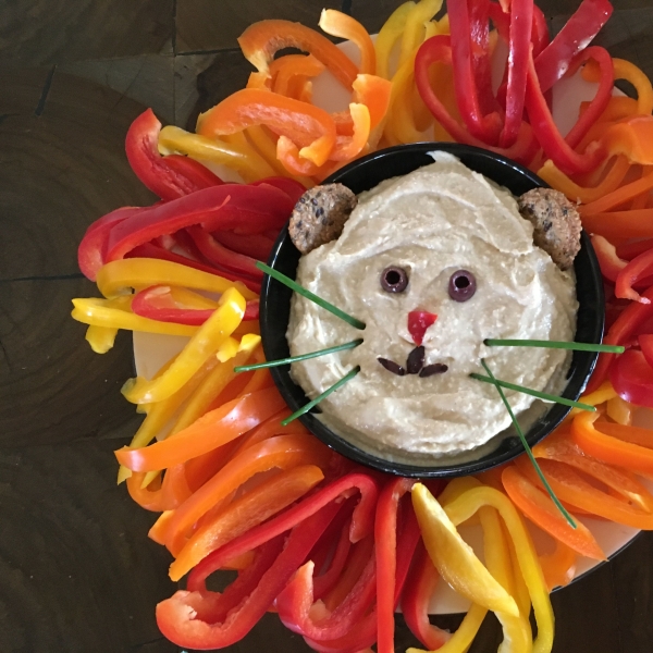 Lion Veggie Tray