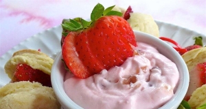 Very Dairy Strawberry Shortcake Dip