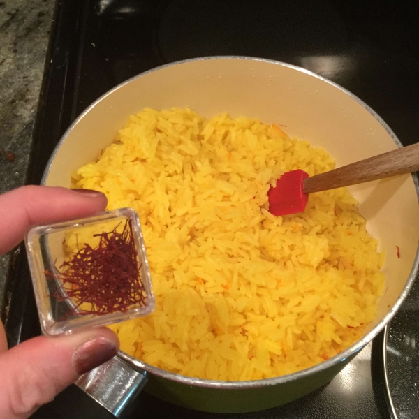 Indian Saffron Rice