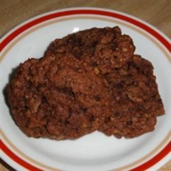 Chocolate Oatmeal Drop Cookies