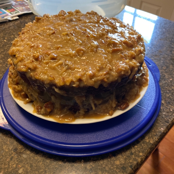 Moist German Chocolate Cake