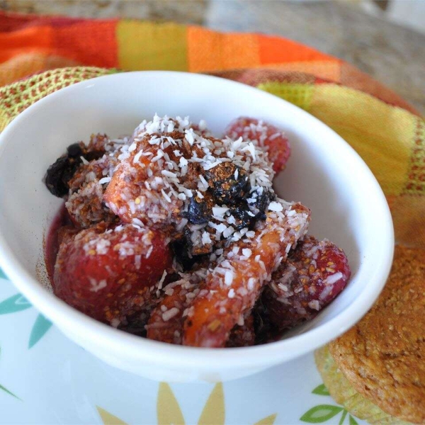 Berry Breakfast Cobbler