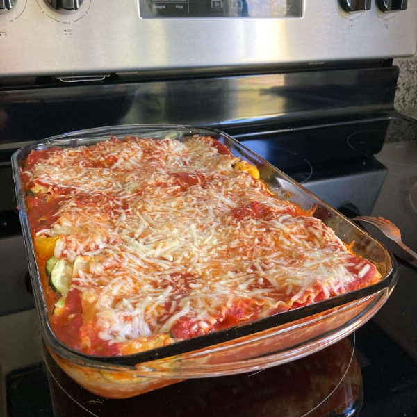 Easy Roasted Vegetable Lasagna
