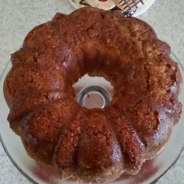 Jewish Apple Cake with Orange Glaze