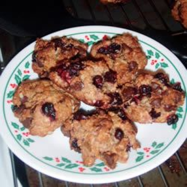 Very Cranberry Chocolate Chip Cookies