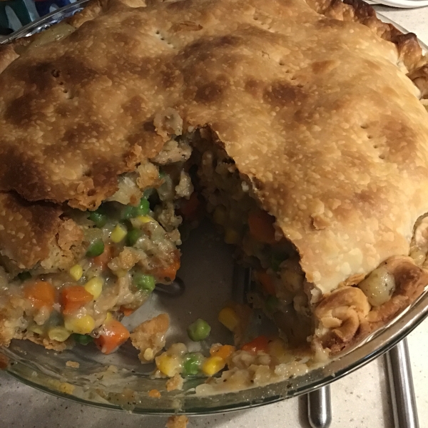 Tofu Vegetable Pot Pie