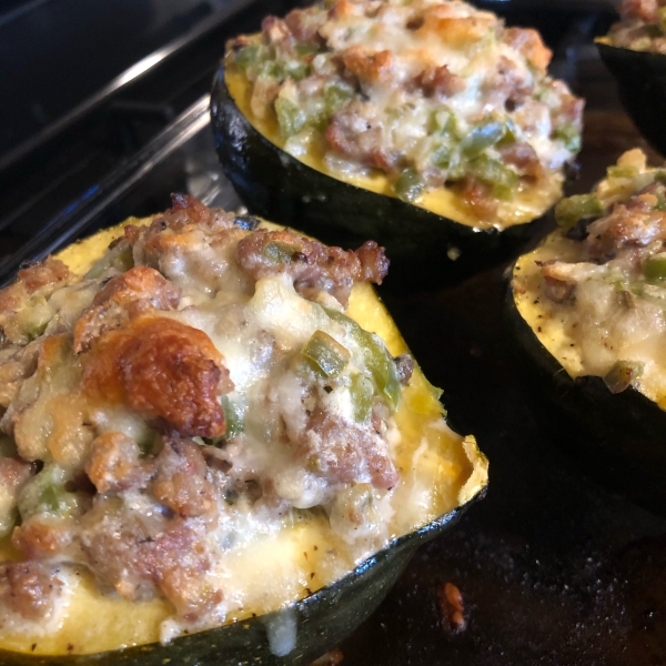 Chef John's Stuffed Summer Squash