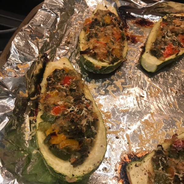 Chef John's Stuffed Summer Squash