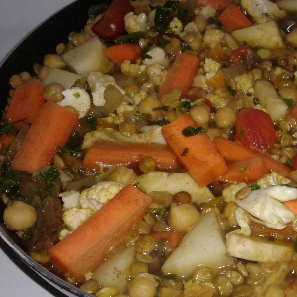 Make-Ahead Vegetarian Moroccan Stew