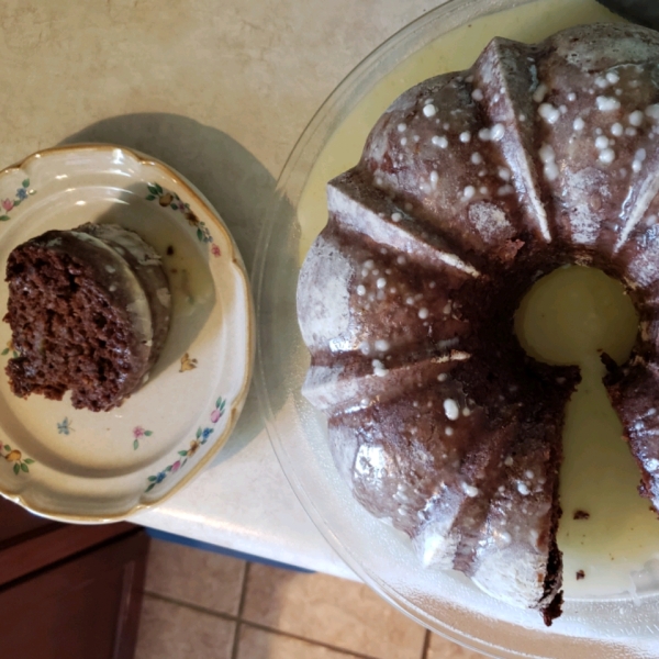 Zucchini Chocolate Orange Cake