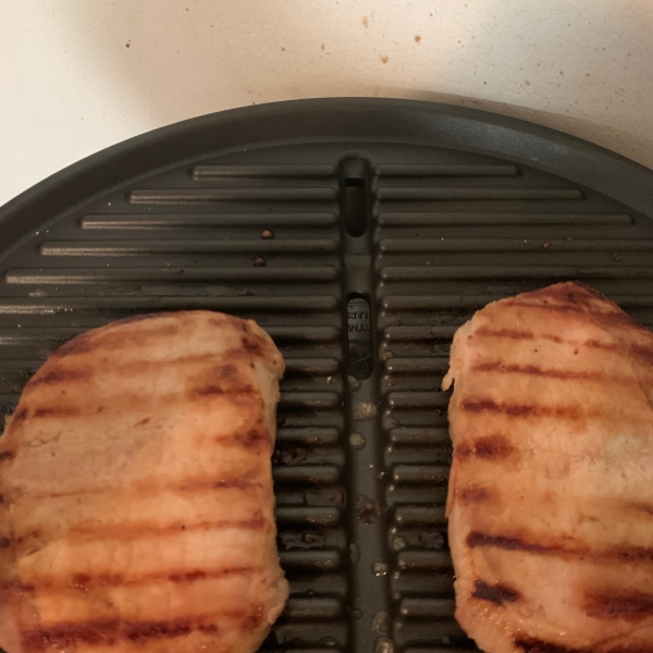 Grilled Brown Sugar Pork Chops