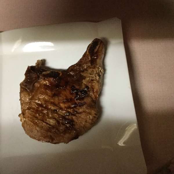 Grilled Brown Sugar Pork Chops