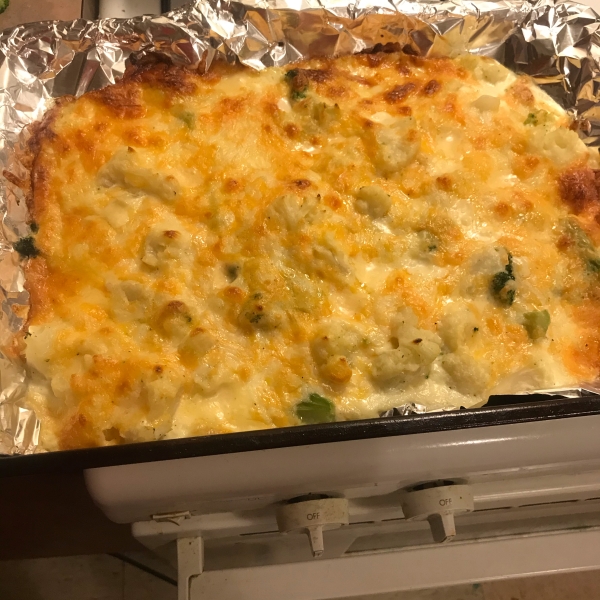 Simple Cauliflower Keto Casserole