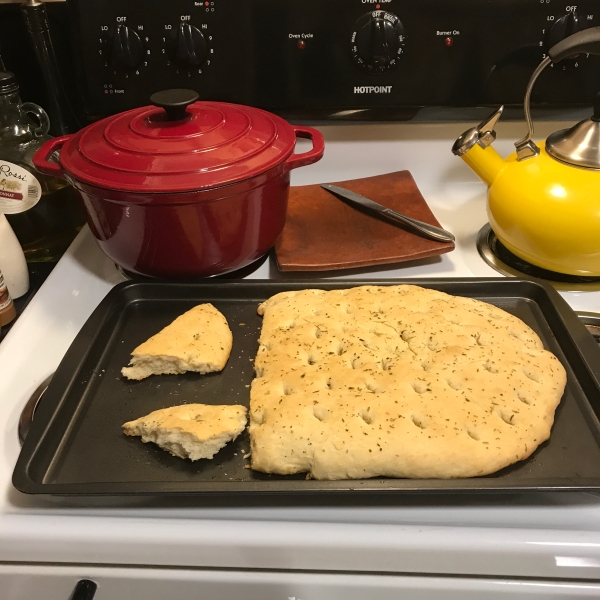 Homemade Focaccia Bread