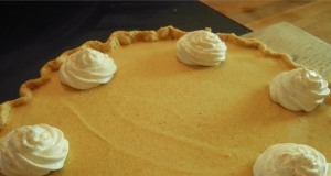 Pumpkin Bavarian Cream Tart