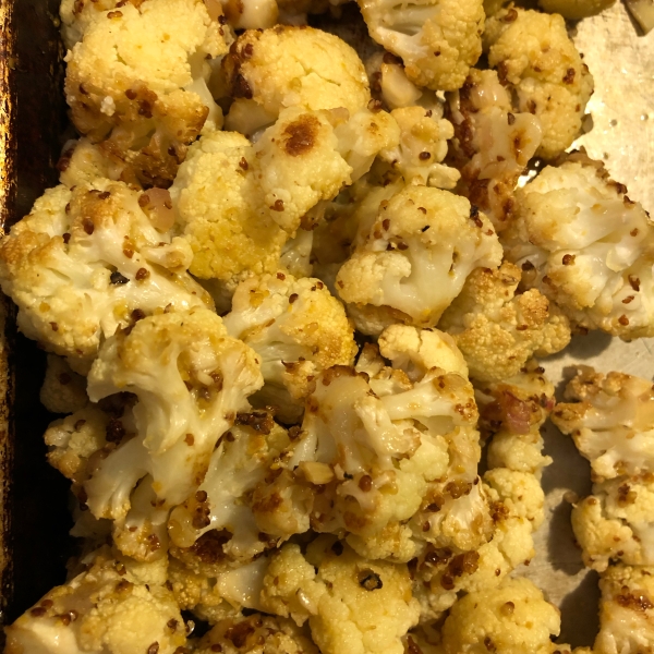 Dijon Roasted Cauliflower