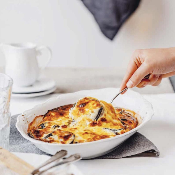 Lentil and Eggplant Moussaka